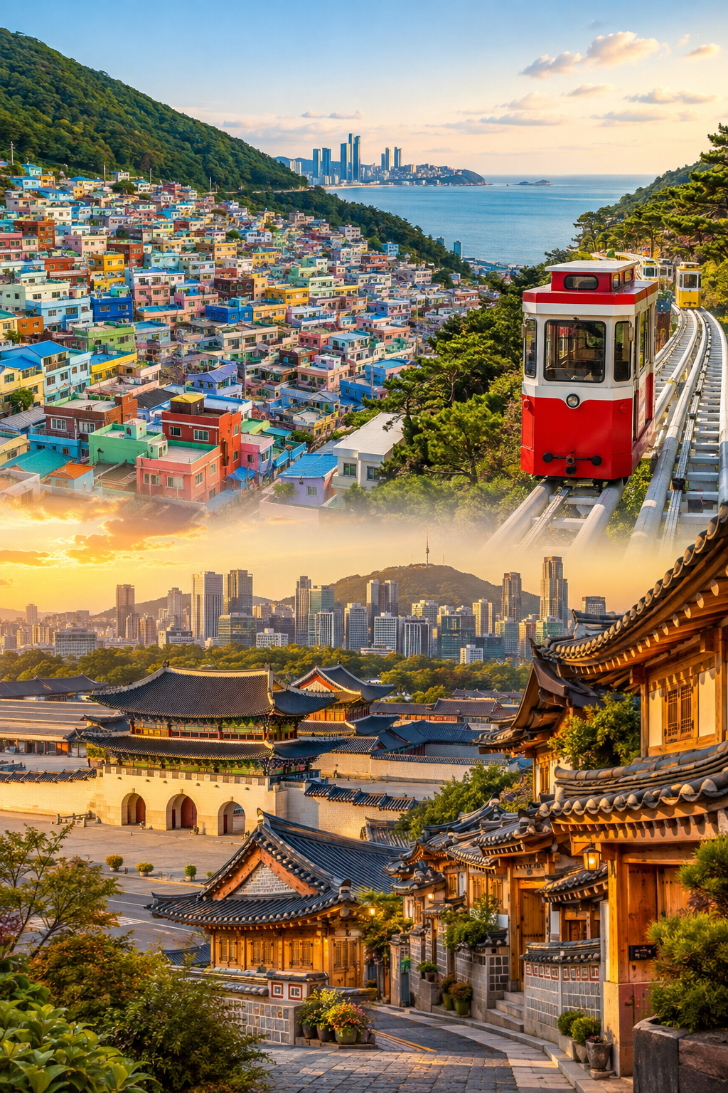 KOREA + BUSAN + DAEGU
