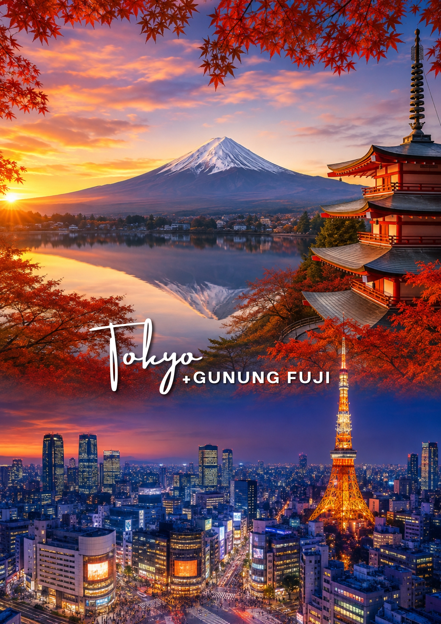 Tokyo + Gunung Fuji