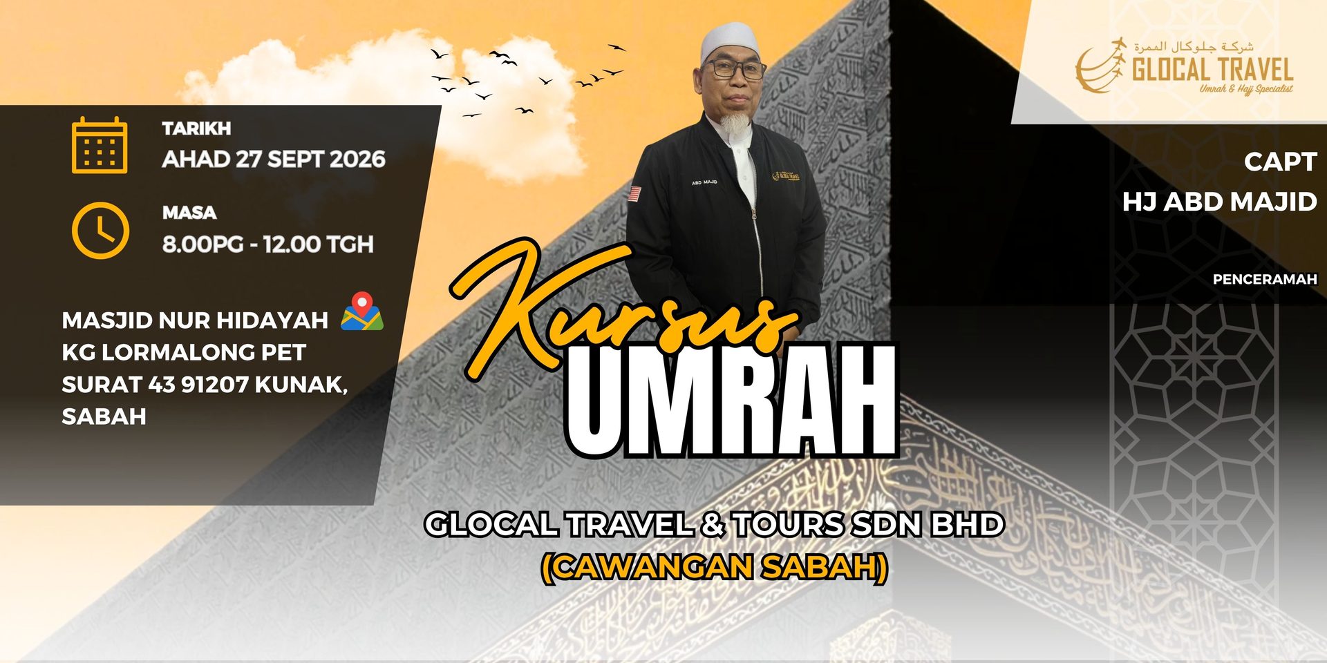 Kursus Umrah Cawangan Tawau, Sabah