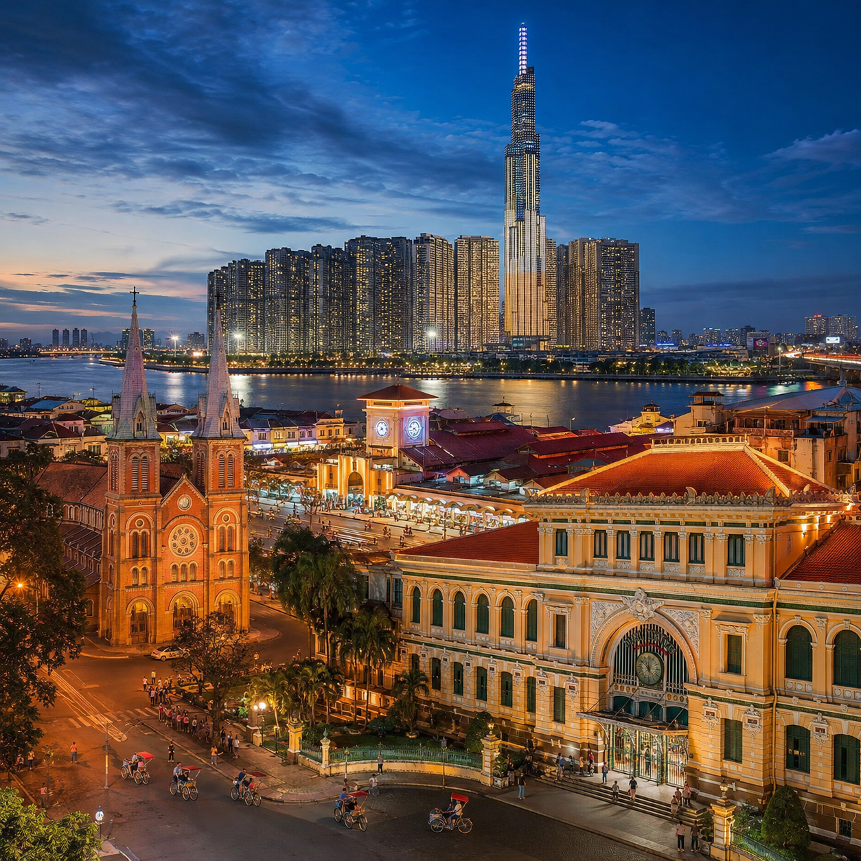 Dalat + Mui Ne + Ho Chi Minh
