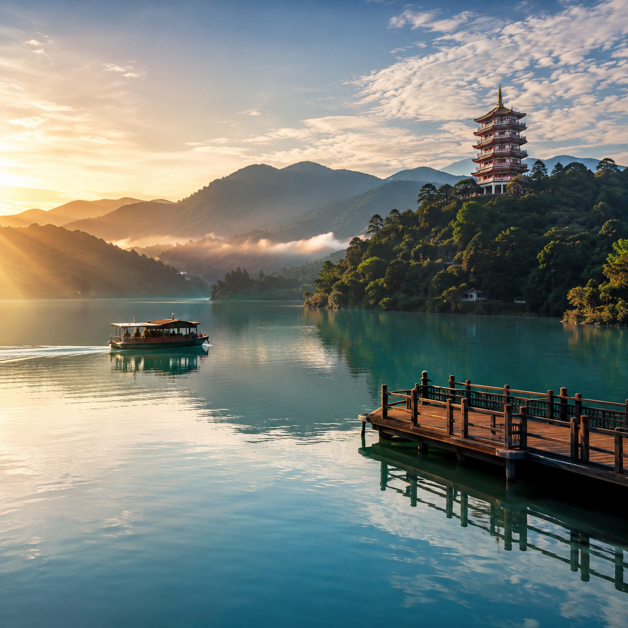 TAIPEI + ALISHAN + SUN MOON LAKE 