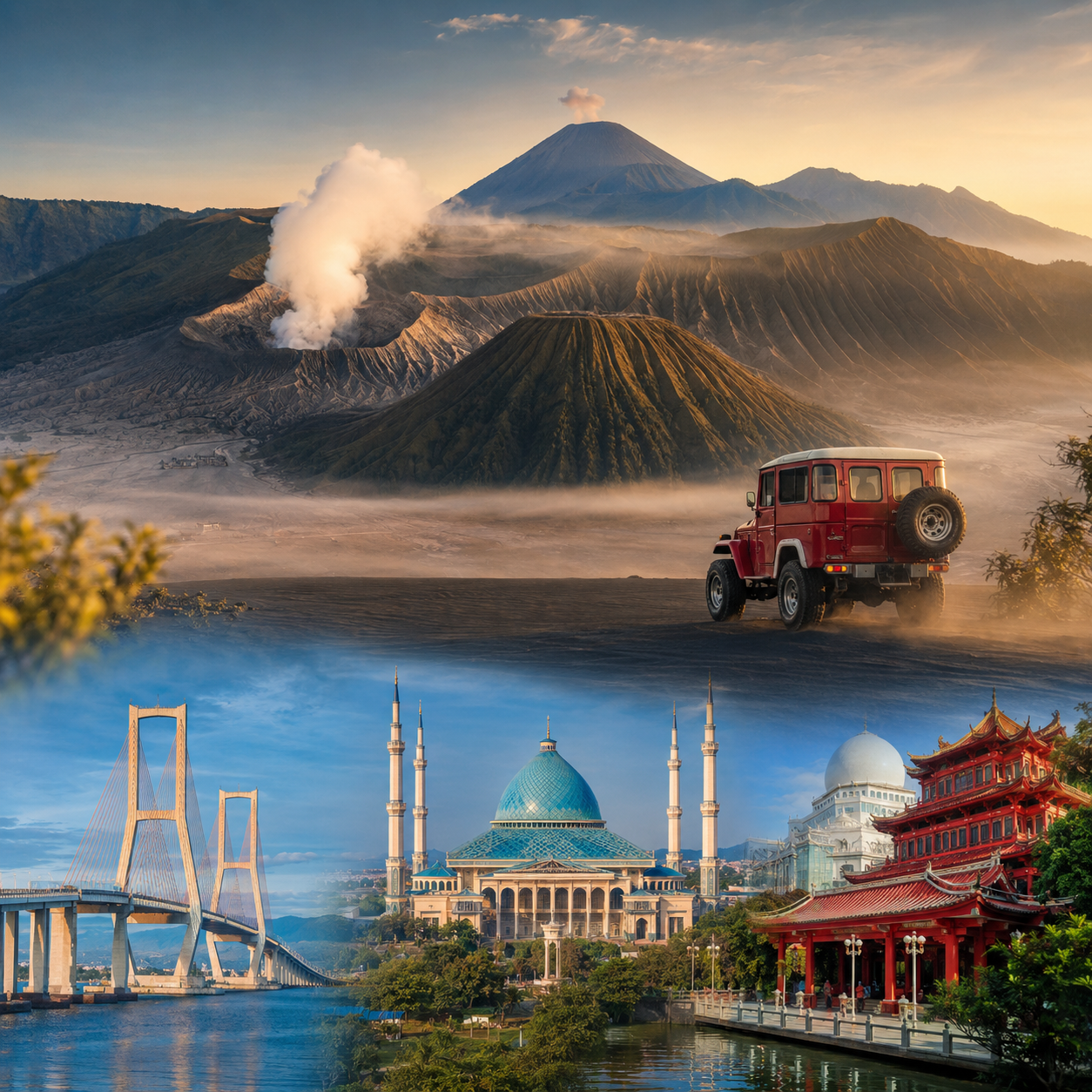 SURABAYA + BROMO