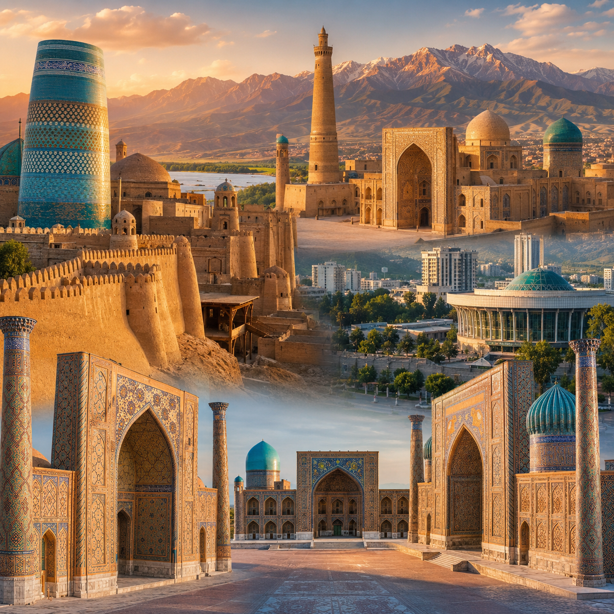 UZBEKISTAN 4 KOTA