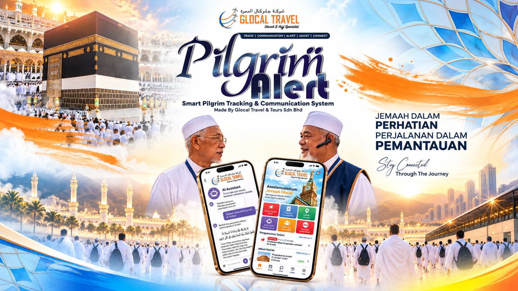 Pilgrims Alert : Jemaah Dalam Perhatian Perjalanan Dalam Pemantauan