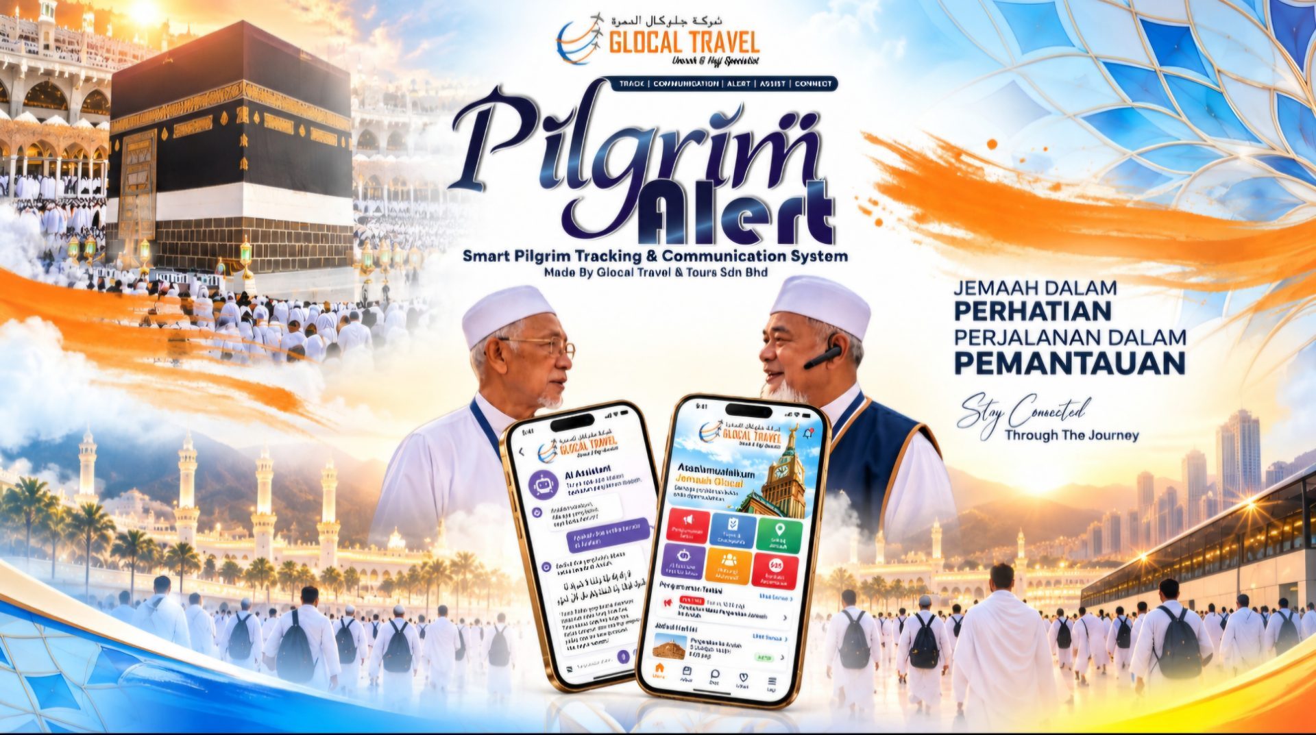 Pilgrim Alert : Perjalanan Lebih Teratur & Terhubung