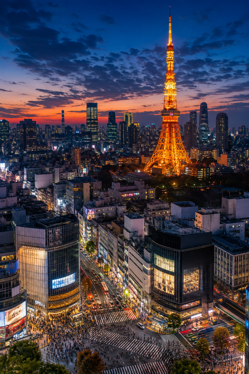 TOKYO +  GUNUNG FUJI