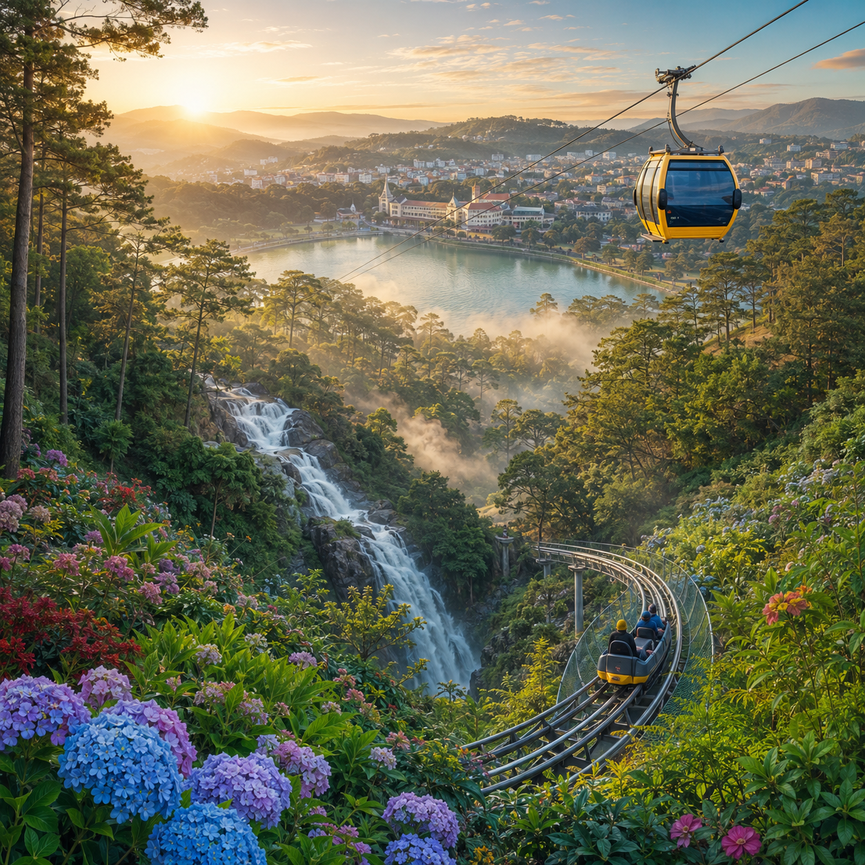 Dalat + Mui Ne + Ho Chi Minh
