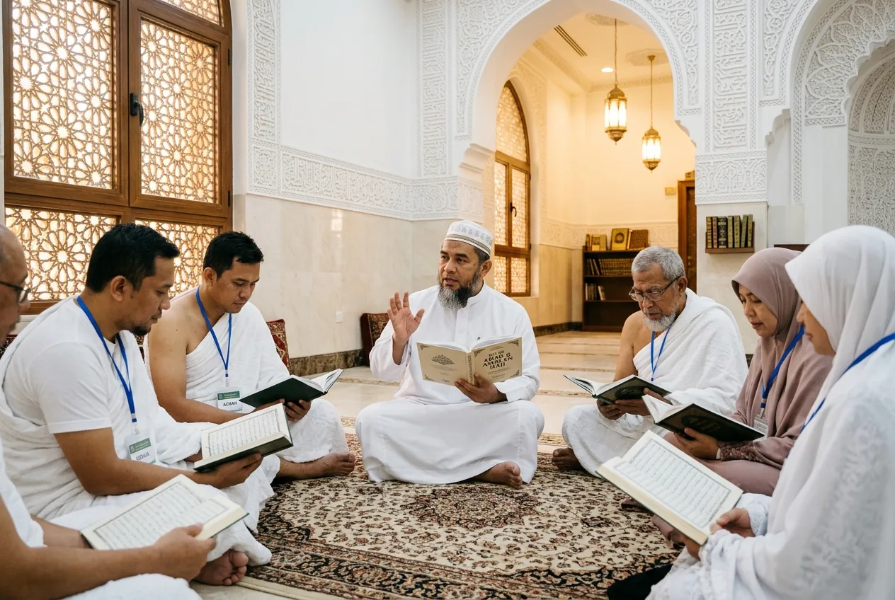 scheduled guidance & kitab study sessions in the Holy Land