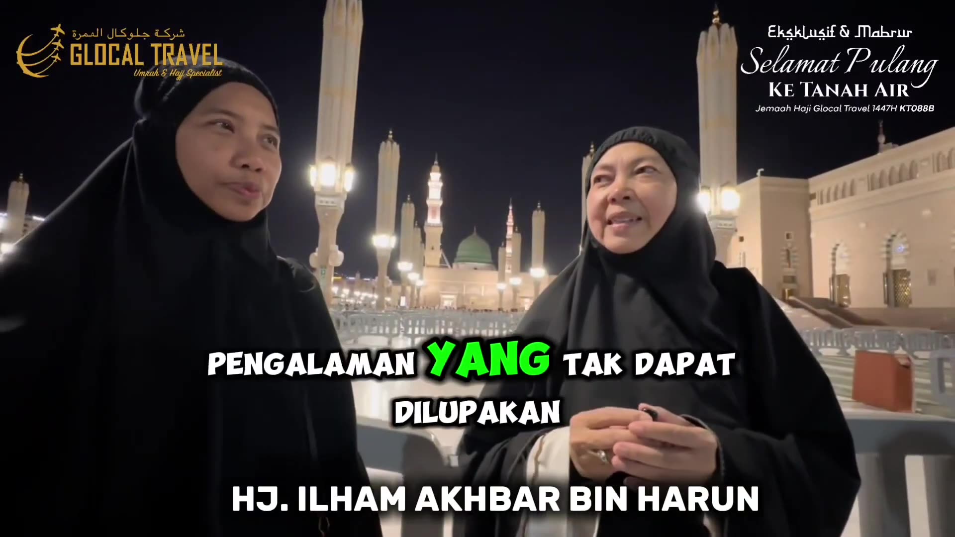 Testimoni Jemaah Haji KT088